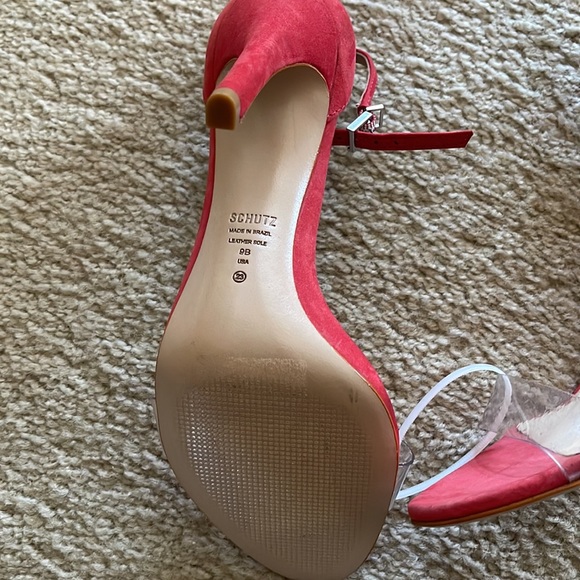 Schultz red suede stiletto - Picture 3 of 3